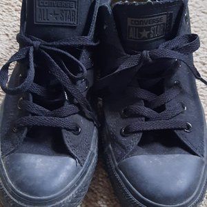 NWOT all black converse men's size 7
